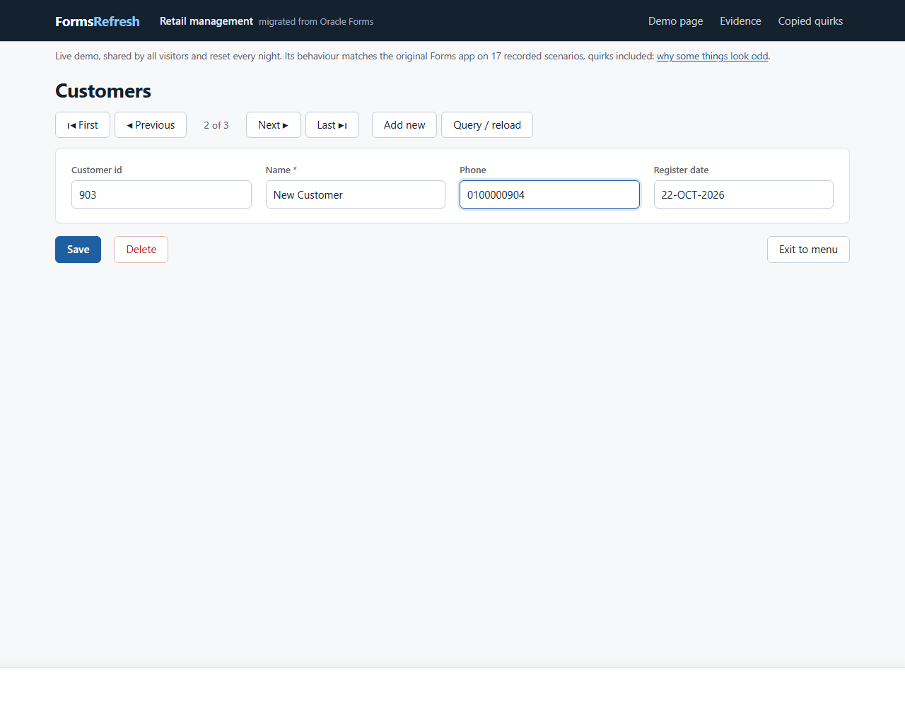 Migrated (.NET, PostgreSQL), step 02-fields