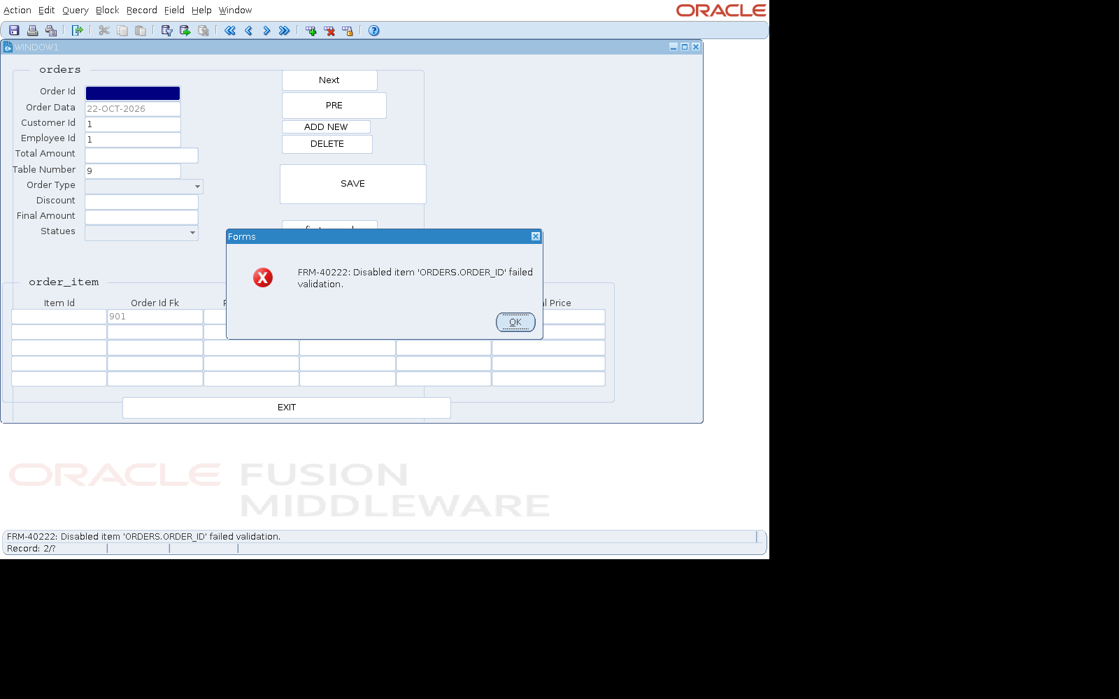 Original (Oracle Forms 14.1.2), step 06-acknowledge