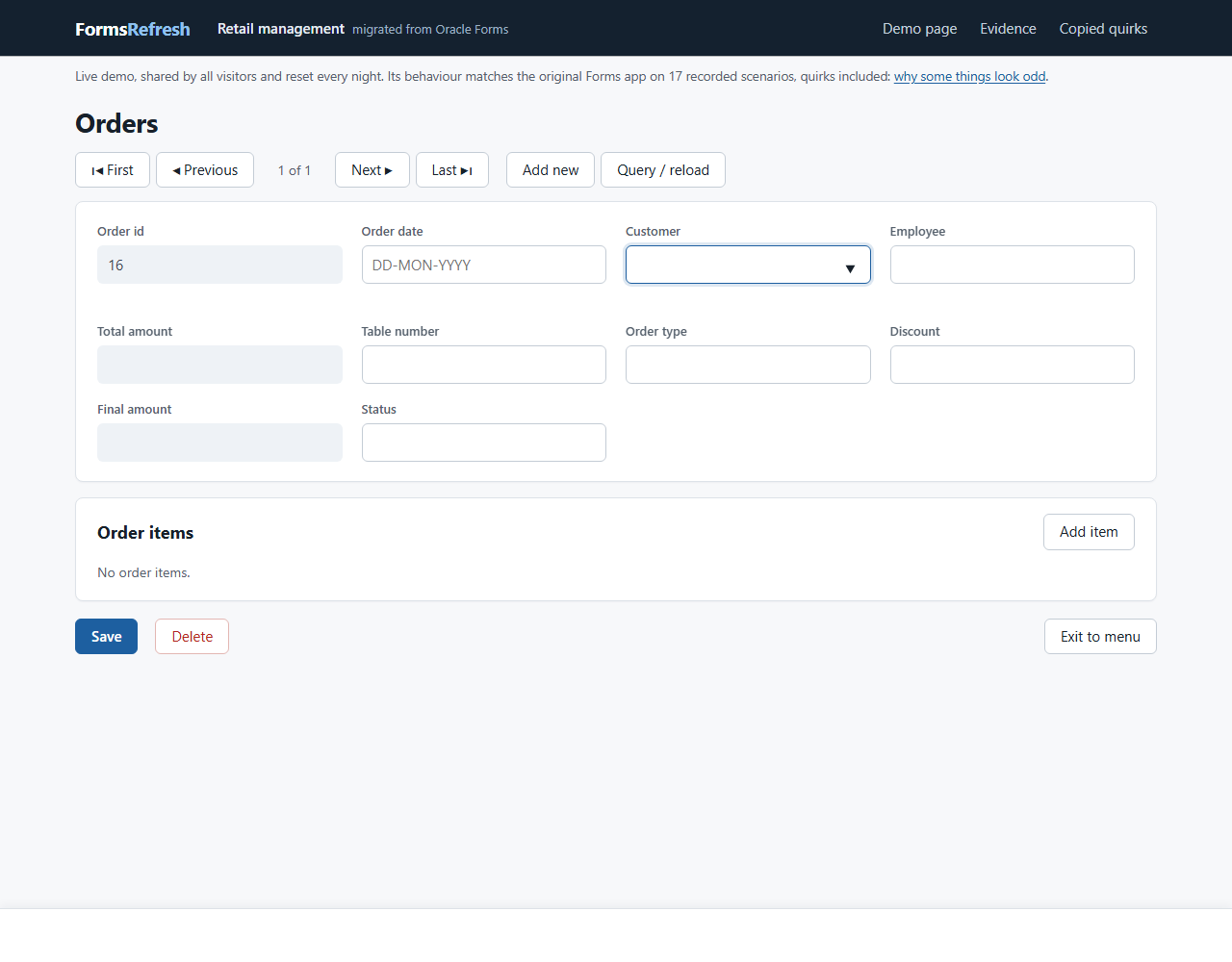 Migrated (.NET, PostgreSQL), step 00-open