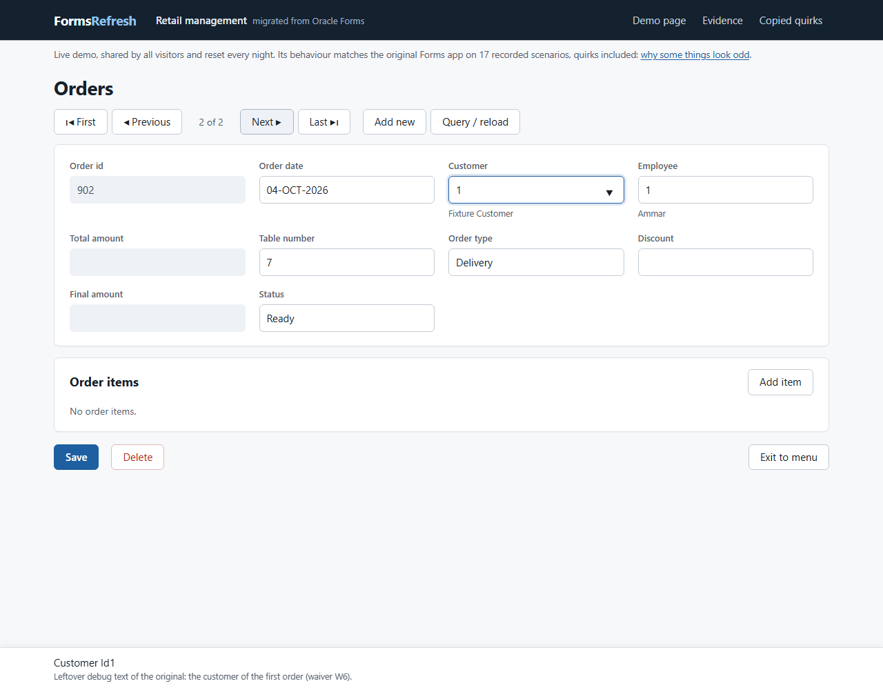 Migrated (.NET, PostgreSQL), step 05-next